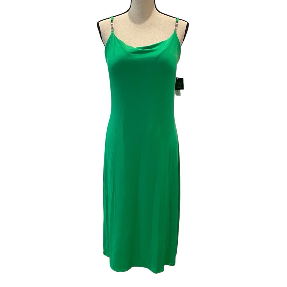 Planet Gold Green Dress NWT